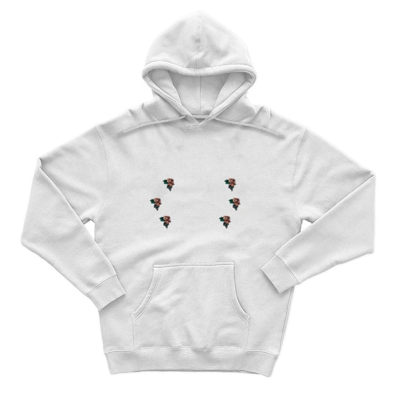 Motif floral de roses Homme Sweat à capuche