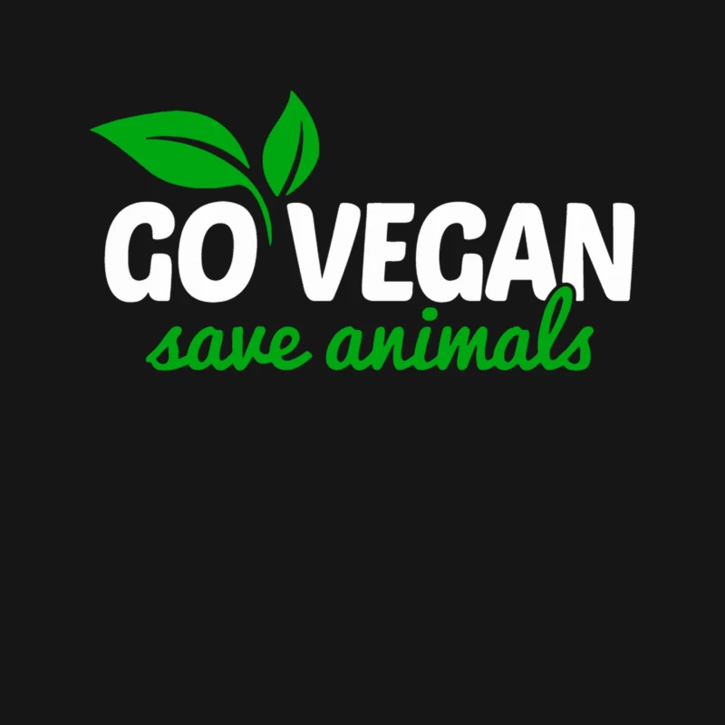 Go Vegan Save Animals Mouse Pad
