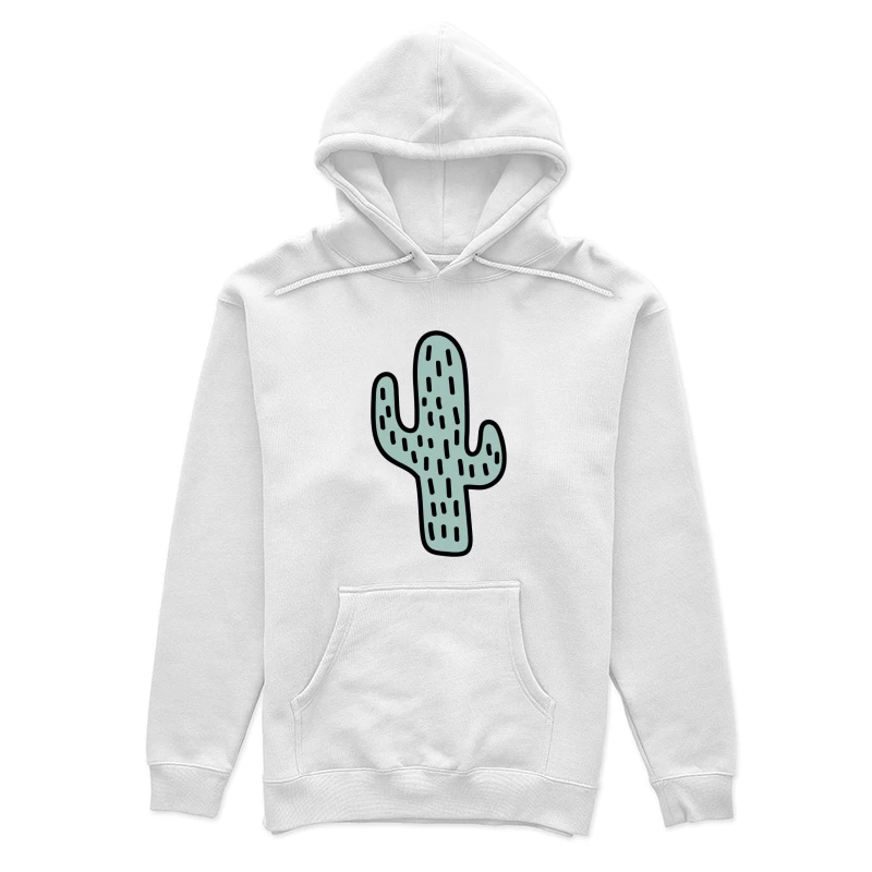 Cactus Dessiné à la Main Femme Sweat à capuche