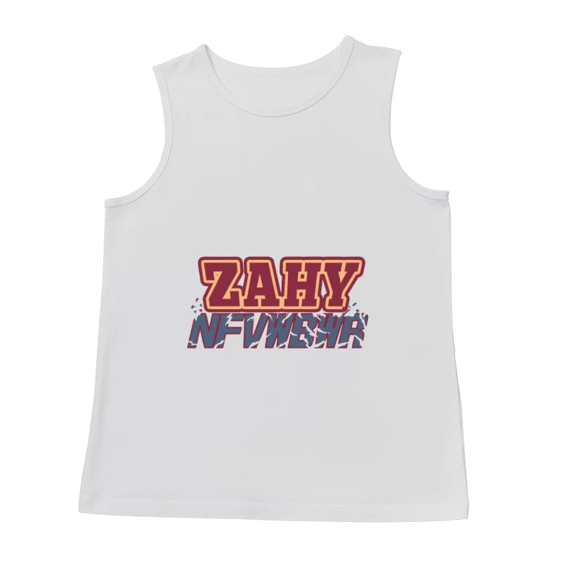 Kreatives Grafikdesign mit Buchstaben Herren Tanktops