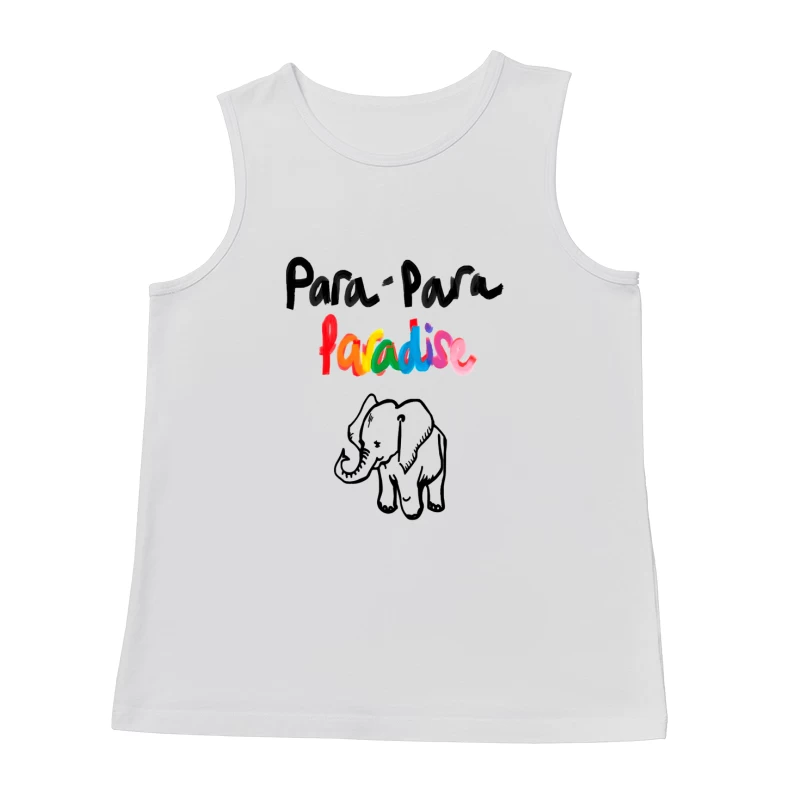 Coldplay Para Para Paradise Male Tank Top