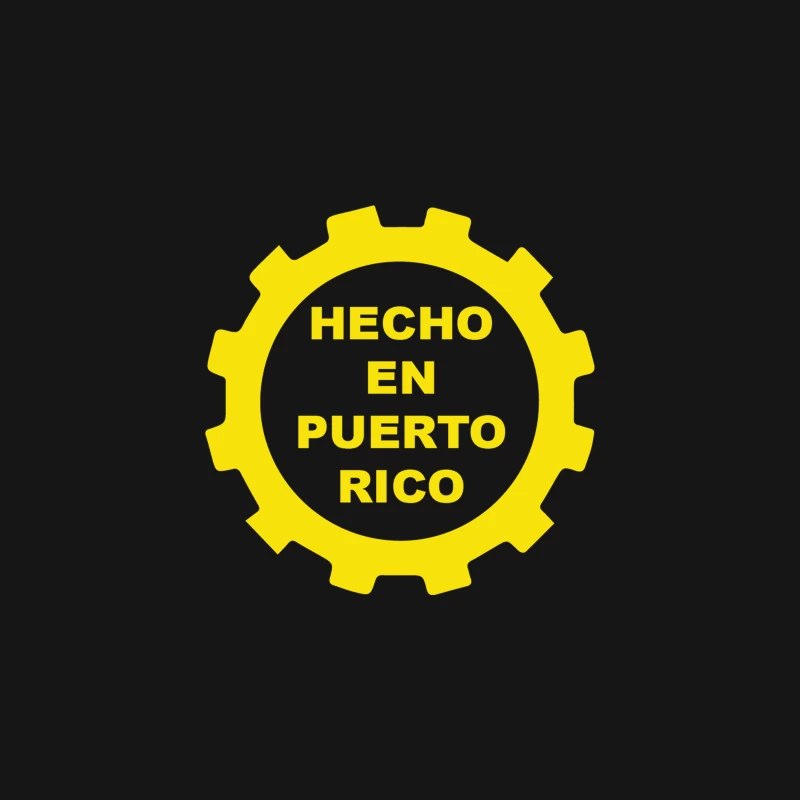 Hecho En Puerto Rico Desk Mat