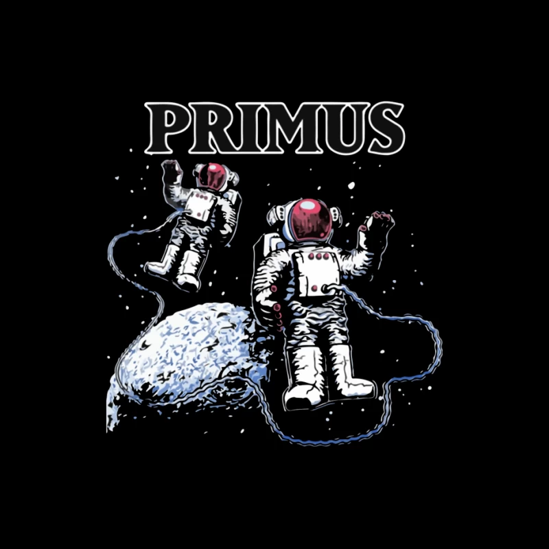 Primus Band Space Astronaut Art Illustration Pin