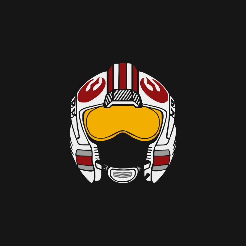 Luke X-Wing Helmet Desk Mat