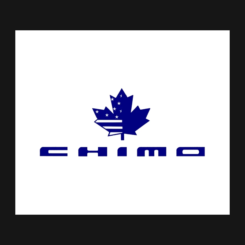 Canadian Maple Leaf Logo Chimo Mouse Pad