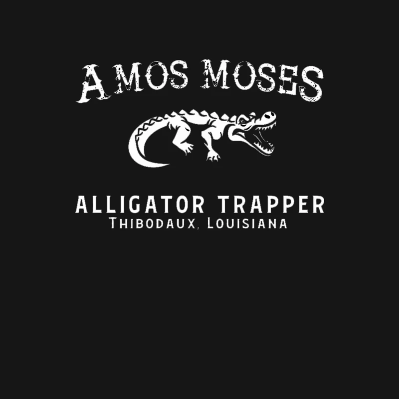 Amos Moses Alligator Trapper Male Long Sleeve T-Shirt