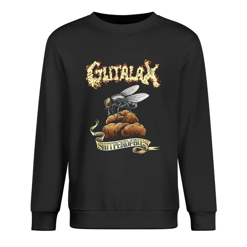 Gutalax The Shitpendables Male Pullover Sweatshirt