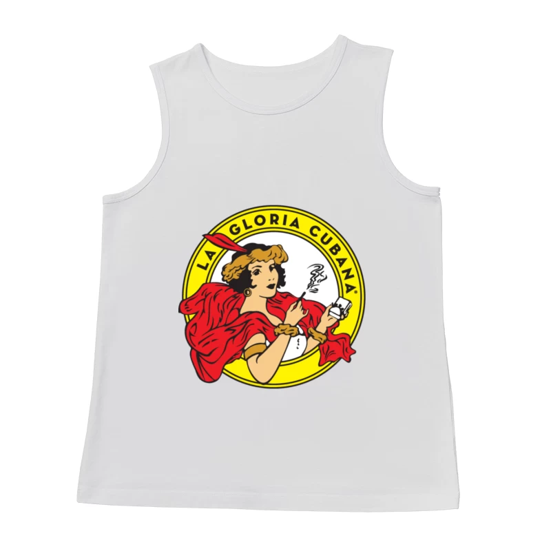 La gloria Cubana Cigar Male Tank Top