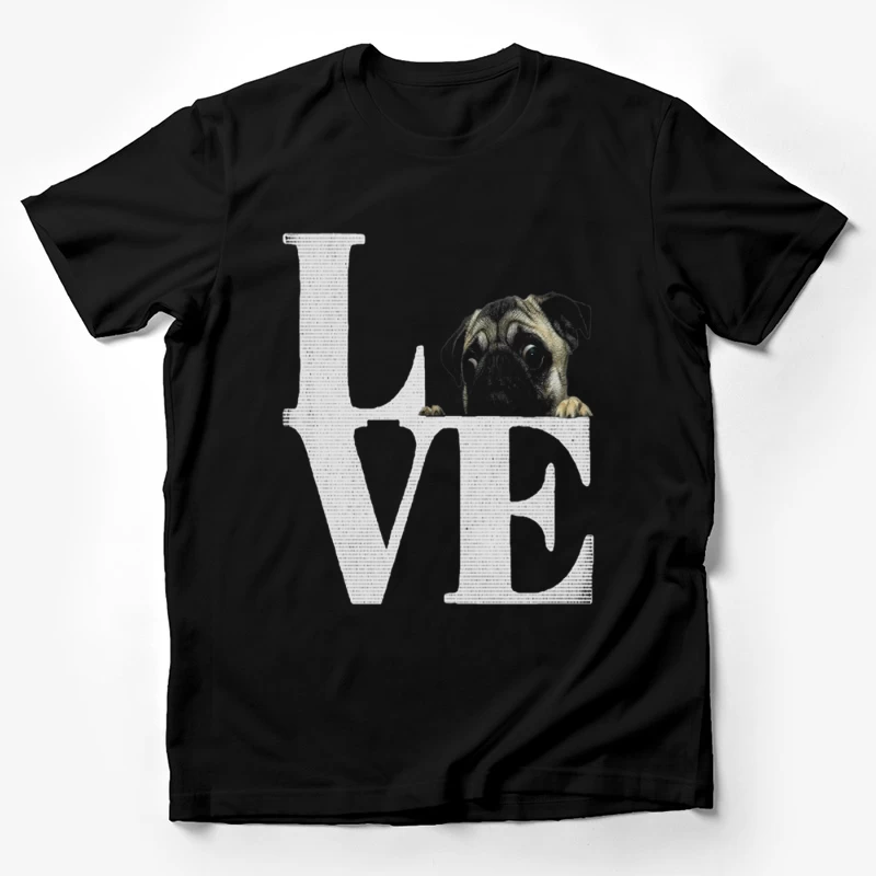 Amour avec un Carlin Homme T-Shirt