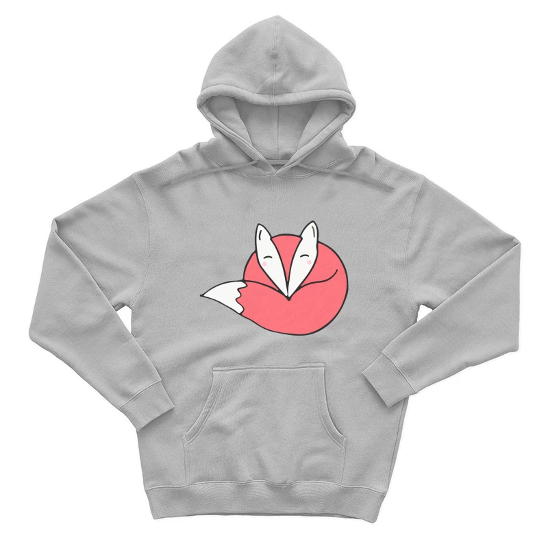 Renard adorable endormi Homme Sweat à capuche