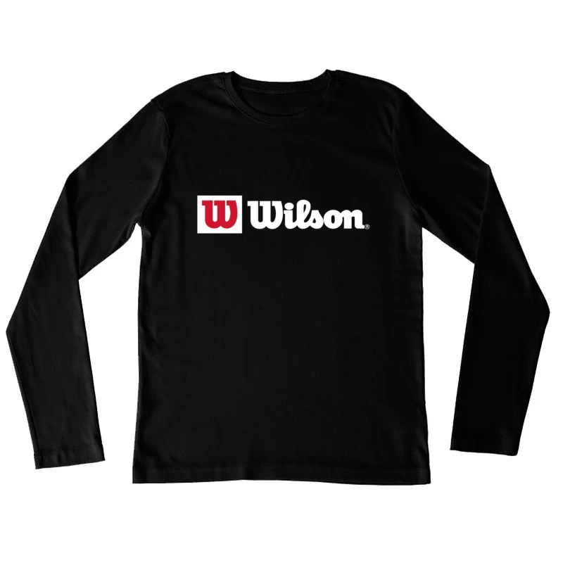 Wilson Sporting Goods Company Logo Female Long Sleeve T-Shirt