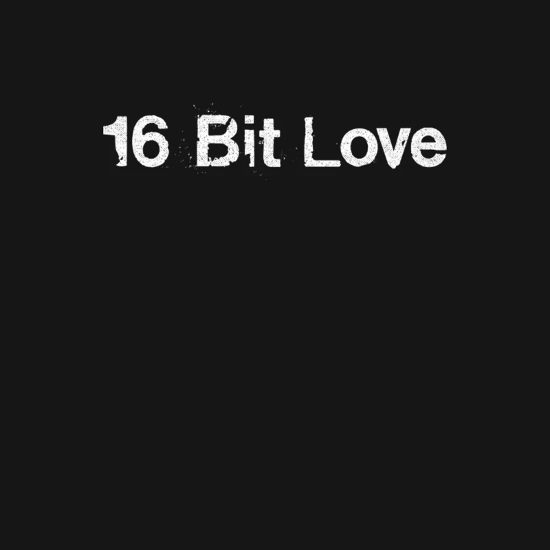 16 Bit Love  Music Producer Design Female Long Sleeve T-Shirt