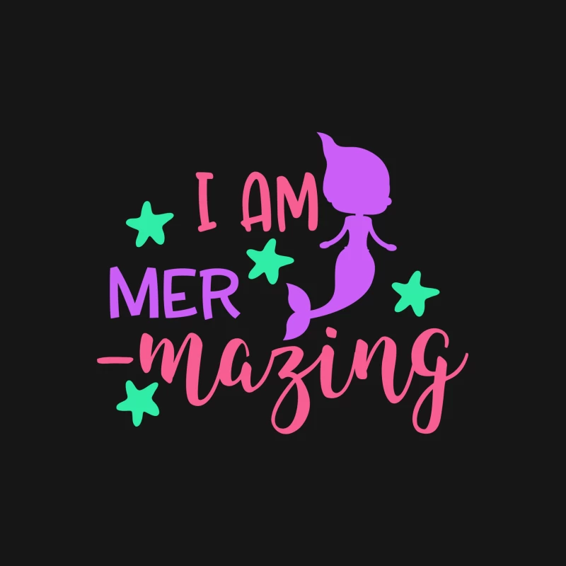 Je suis incroyable, sirène magique colorée Femme T-Shirt