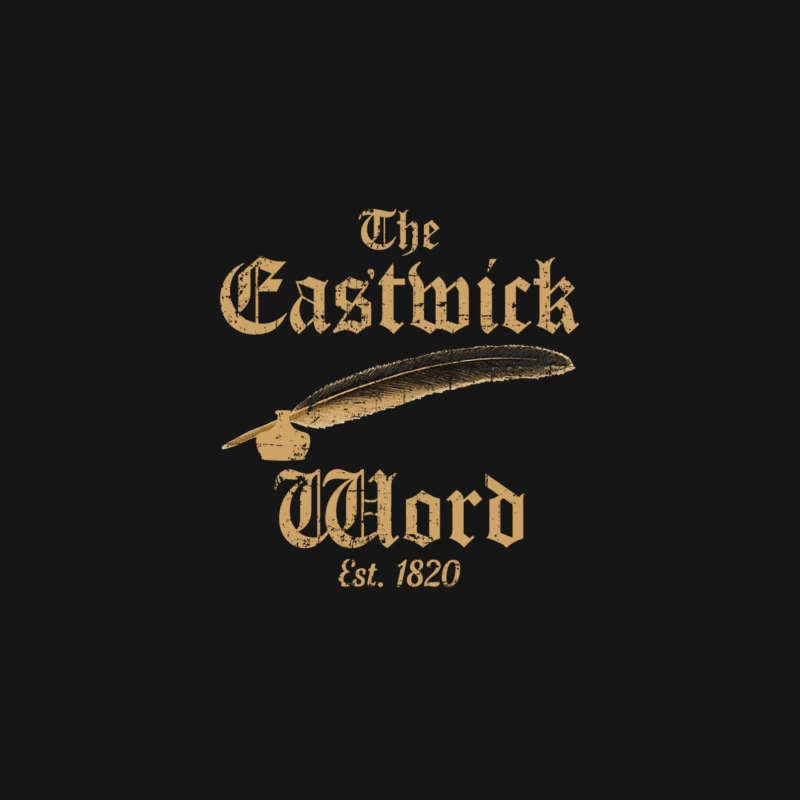 The Eastwick Word, distressed Desk Mat