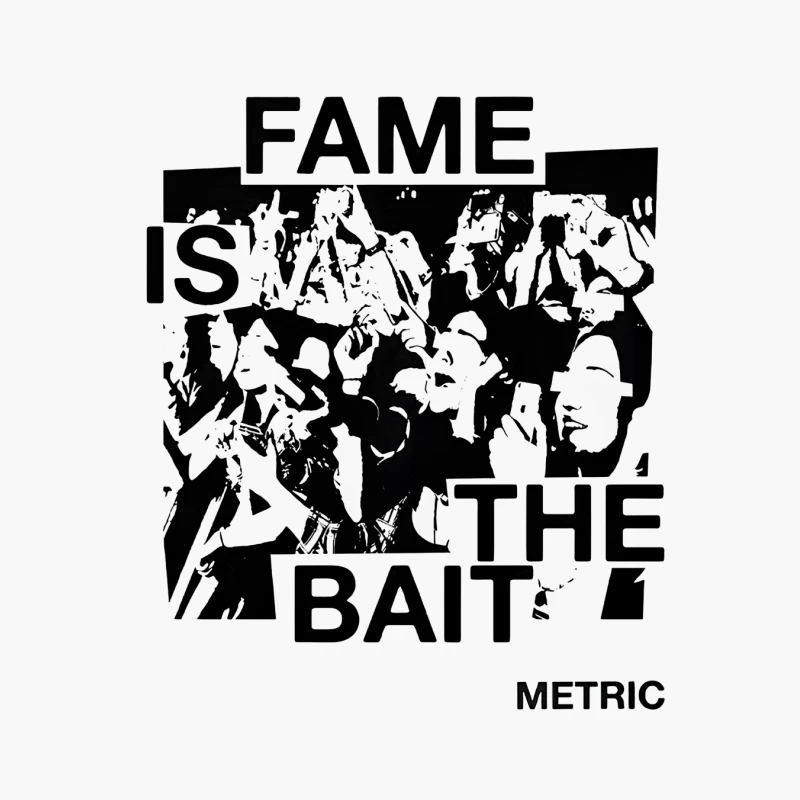 Metric Fame Is The Bait Cotton Tote Bag