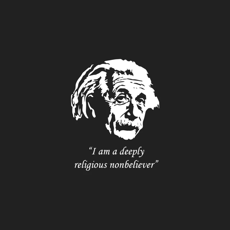 Albert Einstein_s Non Believer Bucket Hat