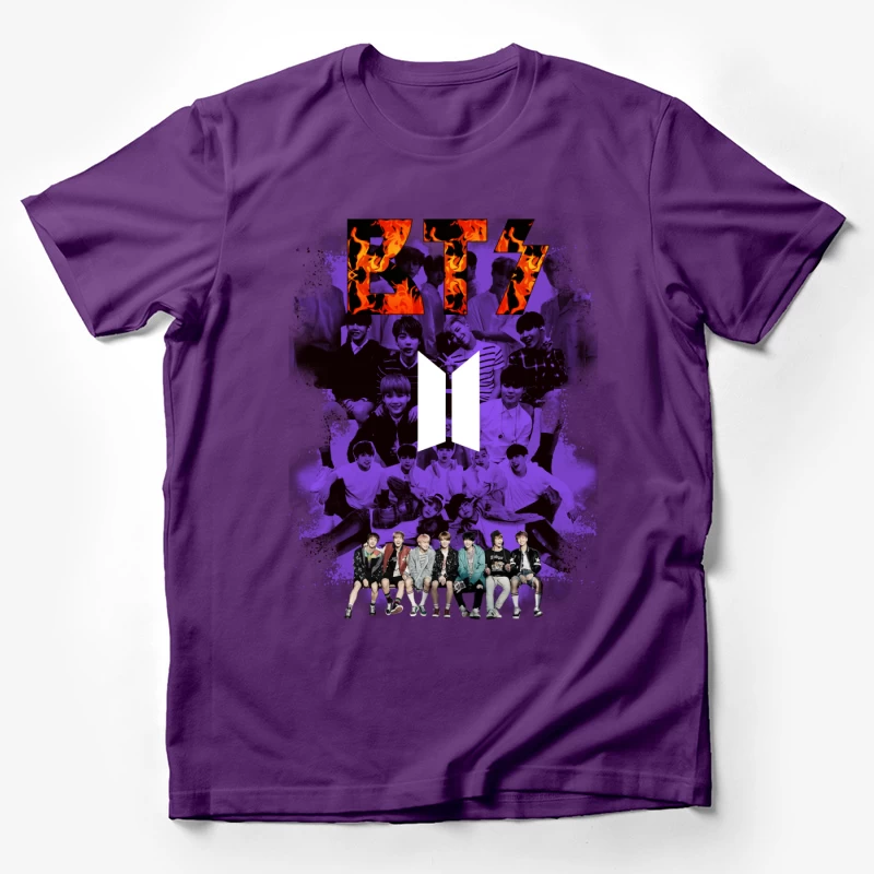 BTS K-Pop Group Art Male T-Shirt