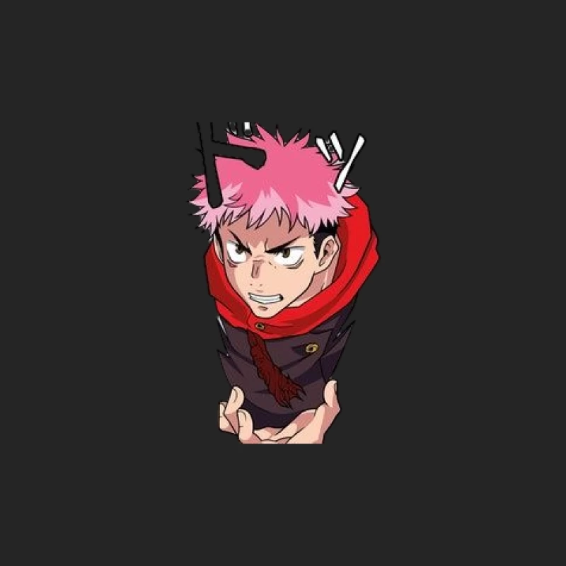 Anime-Charakter mit rosa Haaren Herren Pullover Sweatshirt
