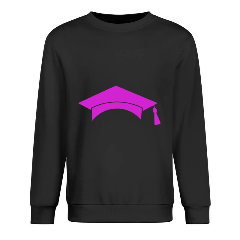 Chapeau de diplômé rose Homme Sweat-shirt à enfiler