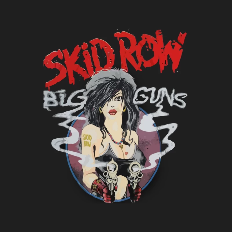 Skid Row Big Guns Vintage Rock Band Artwork Male Tank Top