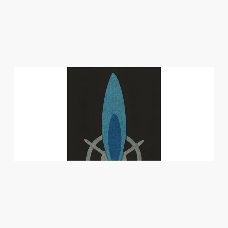 Czechoslovakian Matchbox Rocketship Inspired Abstract Artwork Coffee Mug