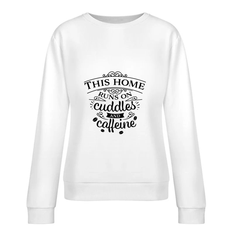 Typographie et Concentration Femme Sweat-shirt à enfiler