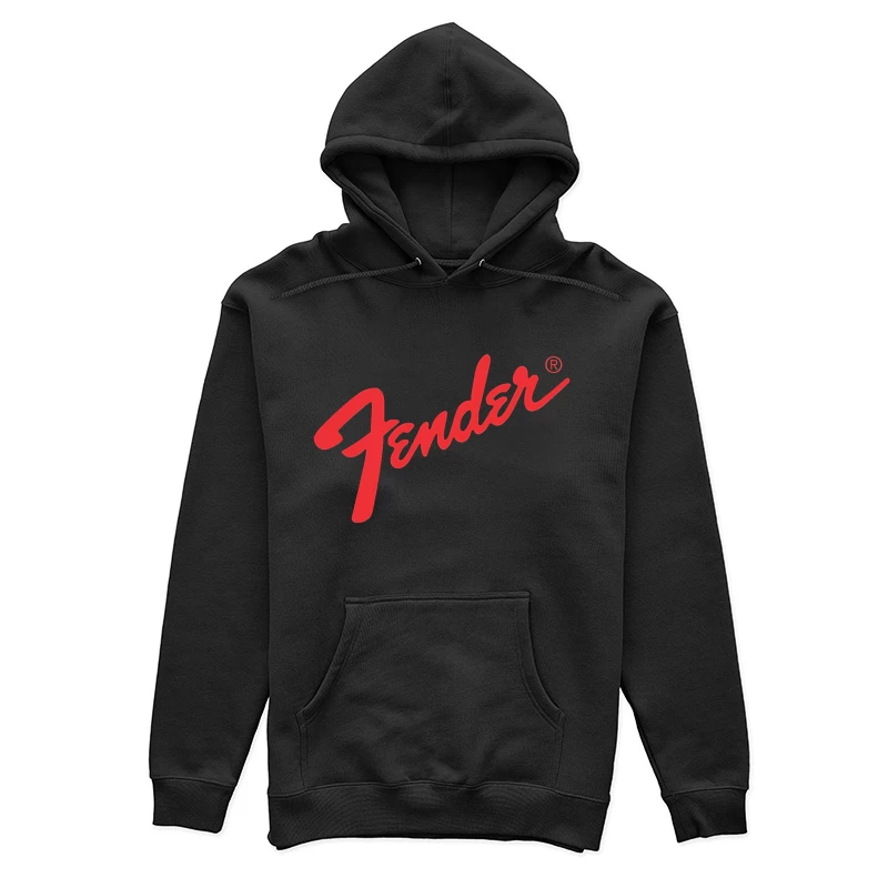 Fender Musical Instruments Corporation Red Logo Female Pullover Hoodie