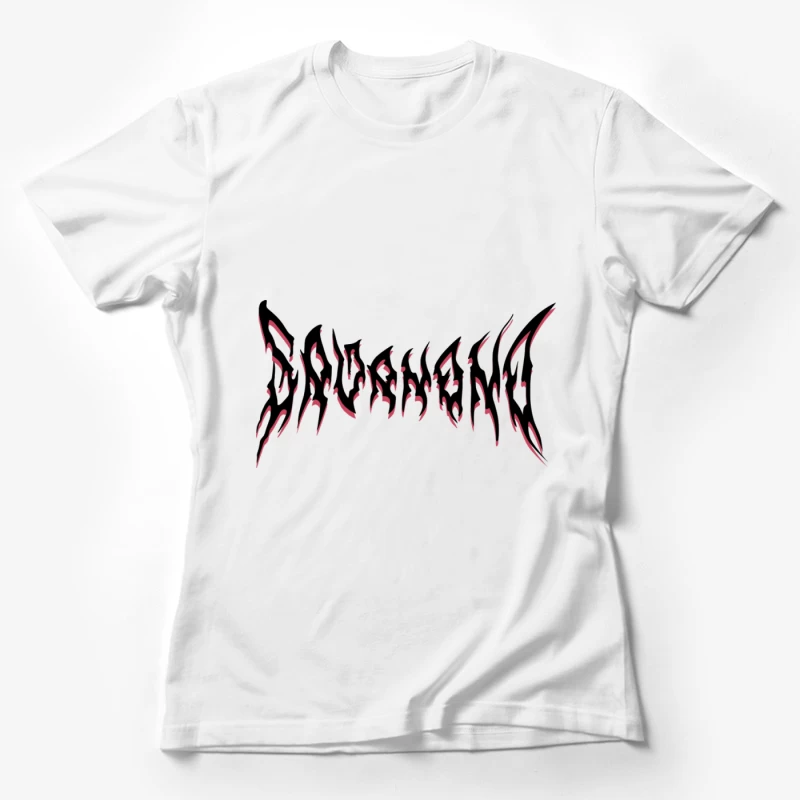 Komplexes Tribal-Design Damen T-Shirt