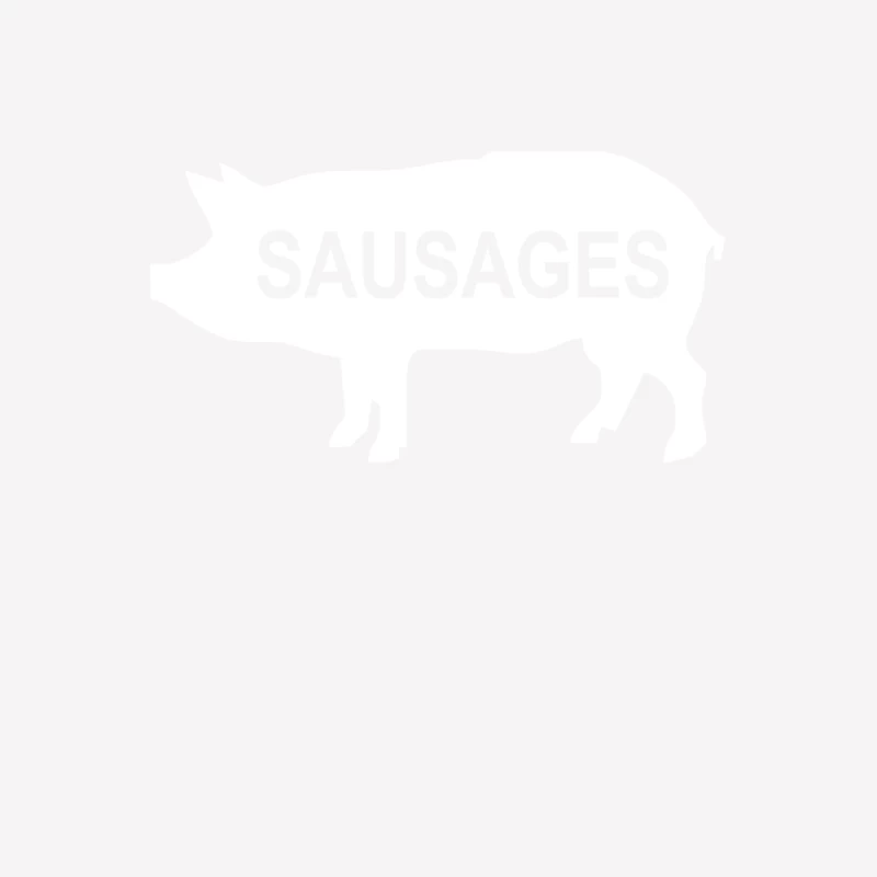 Pig Sausages Funny Male T-Shirt