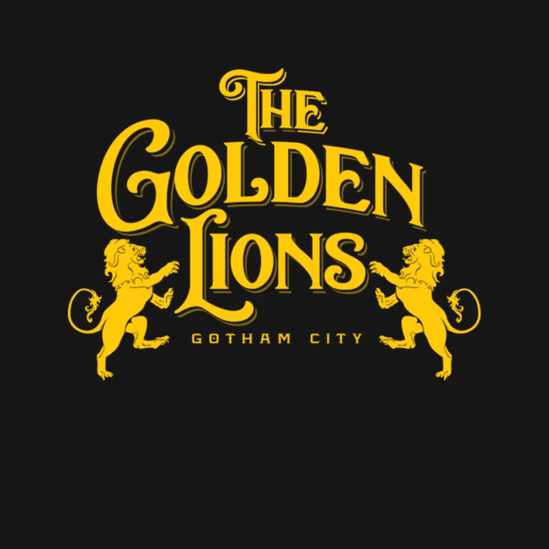 The Golden Lions Mouse Pad