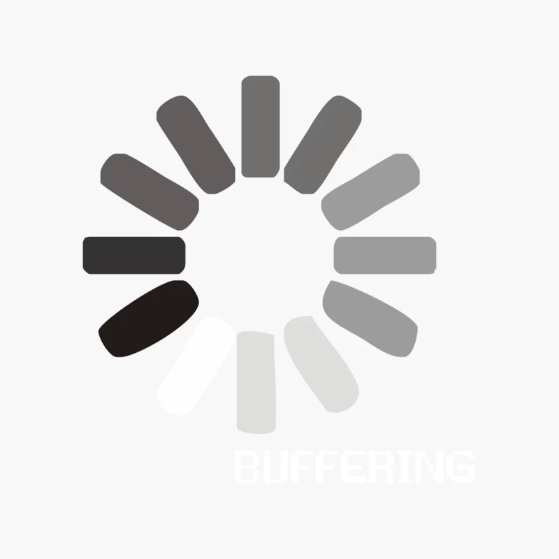 Buffering  Funny retro loading computer console fashion party Cotton Tote Bag