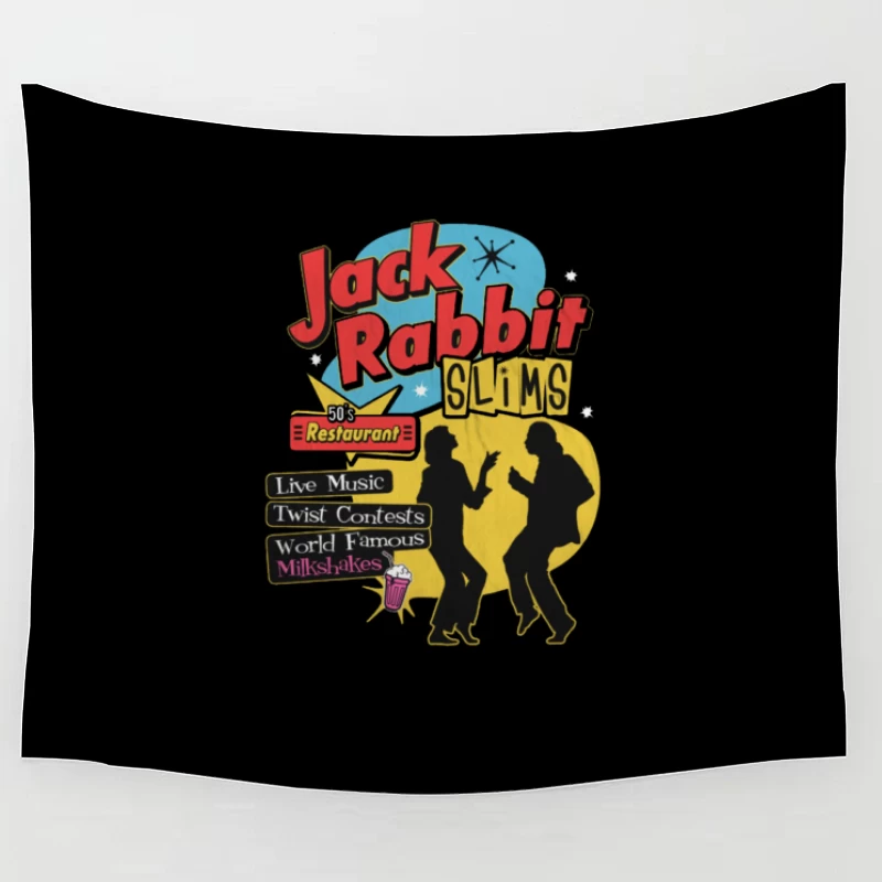 Jack Rabbit Slim's Retro 2 Tapestry