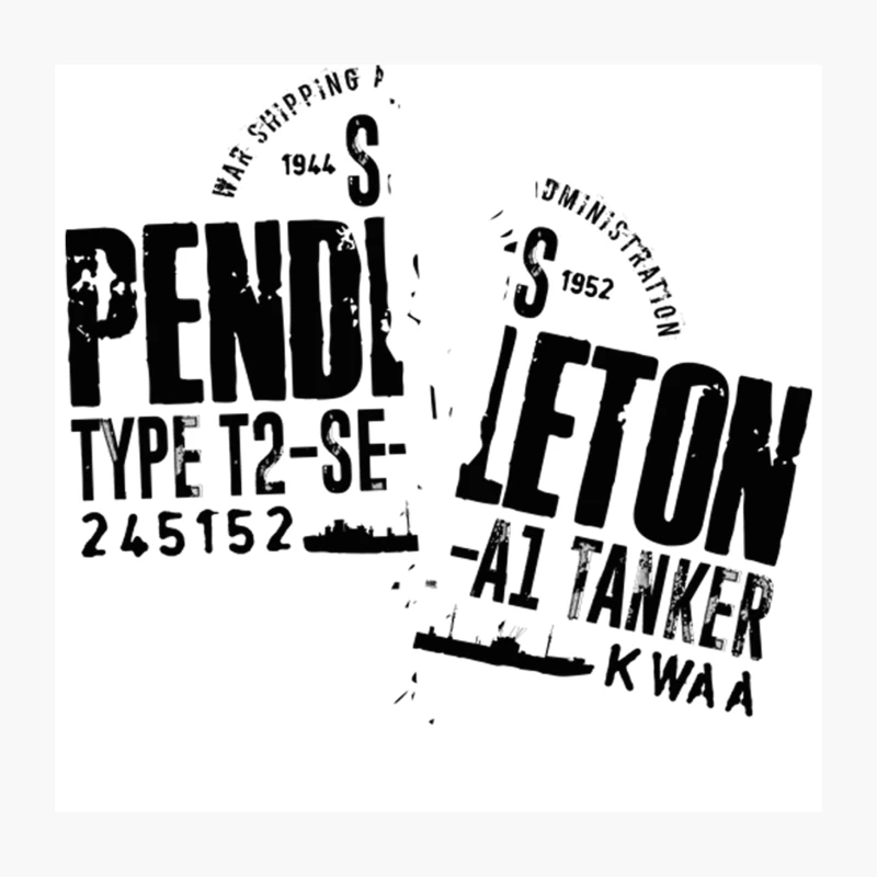 SS Pendleton Throw Pillow