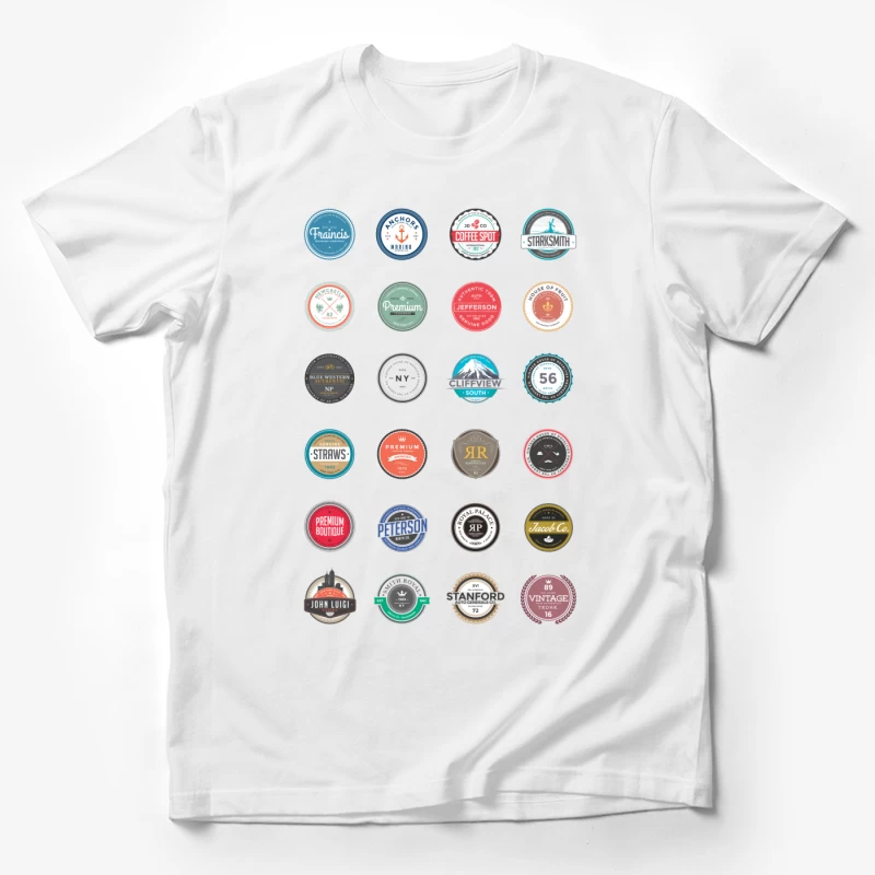 Vielseitige Vintage-Logo-Sammlung Herren T-Shirt