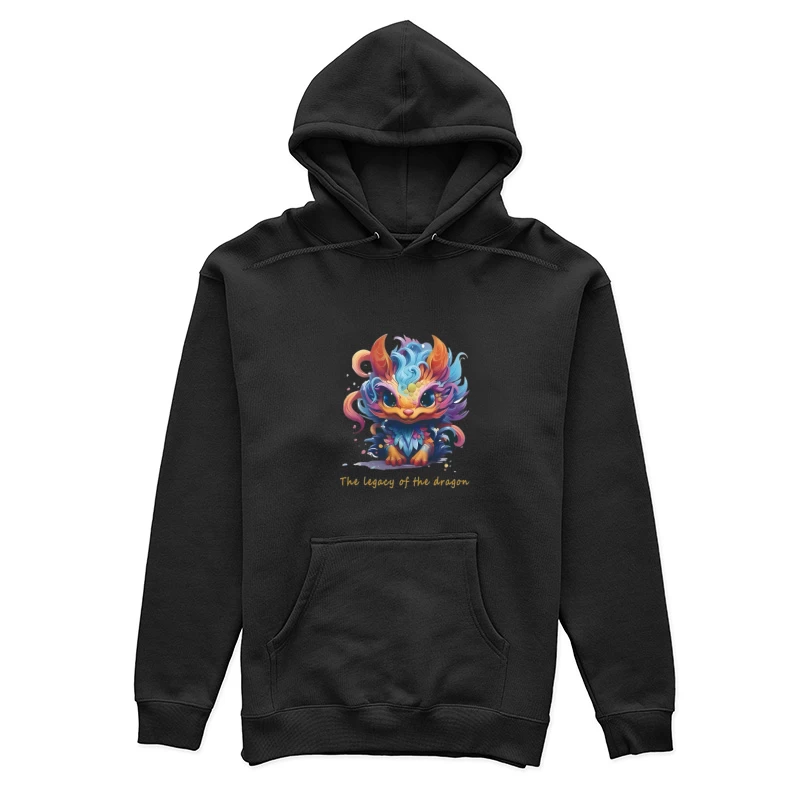 Das Erbe des Drachens: Fantasie und Farben Damen Pullover Hoodie