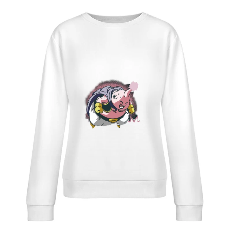 Personnage Majin Buu de Dragon Ball Femme Sweat-shirt à enfiler