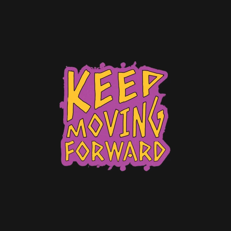 Message de motivation : Aller de l'avant Homme T-Shirt