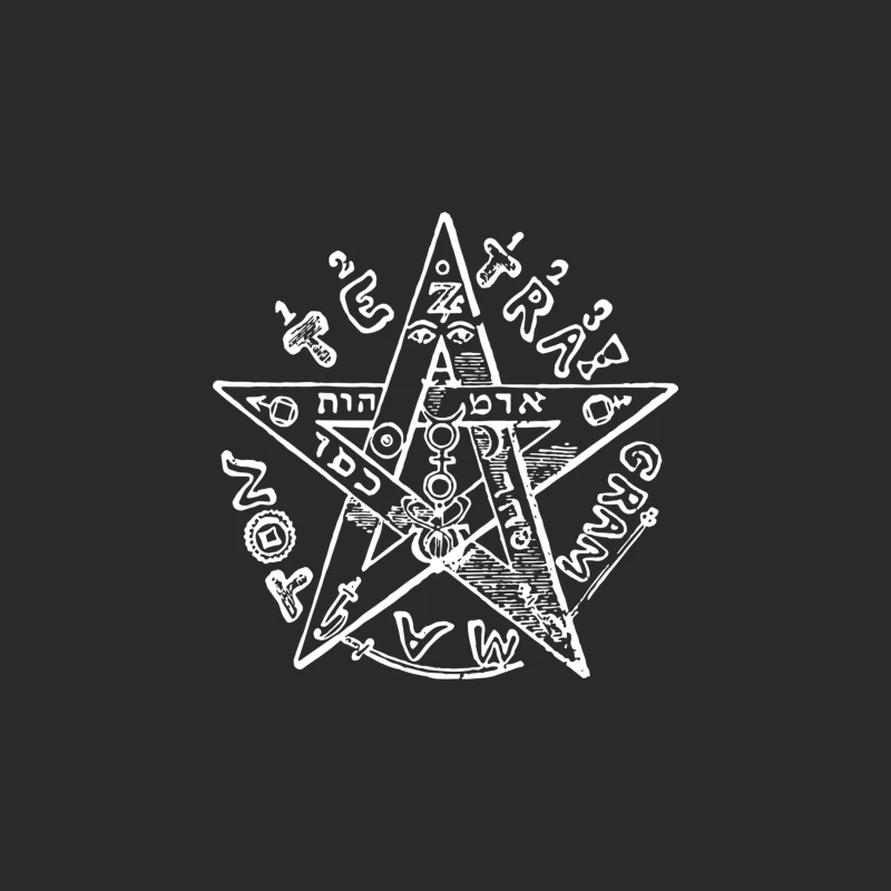Eliphas Levis Pentagram Baseball Cap