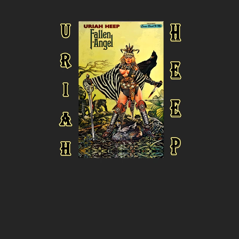 13 FALLEN ANGEL - URIAH HEEP Male Pullover Sweatshirt