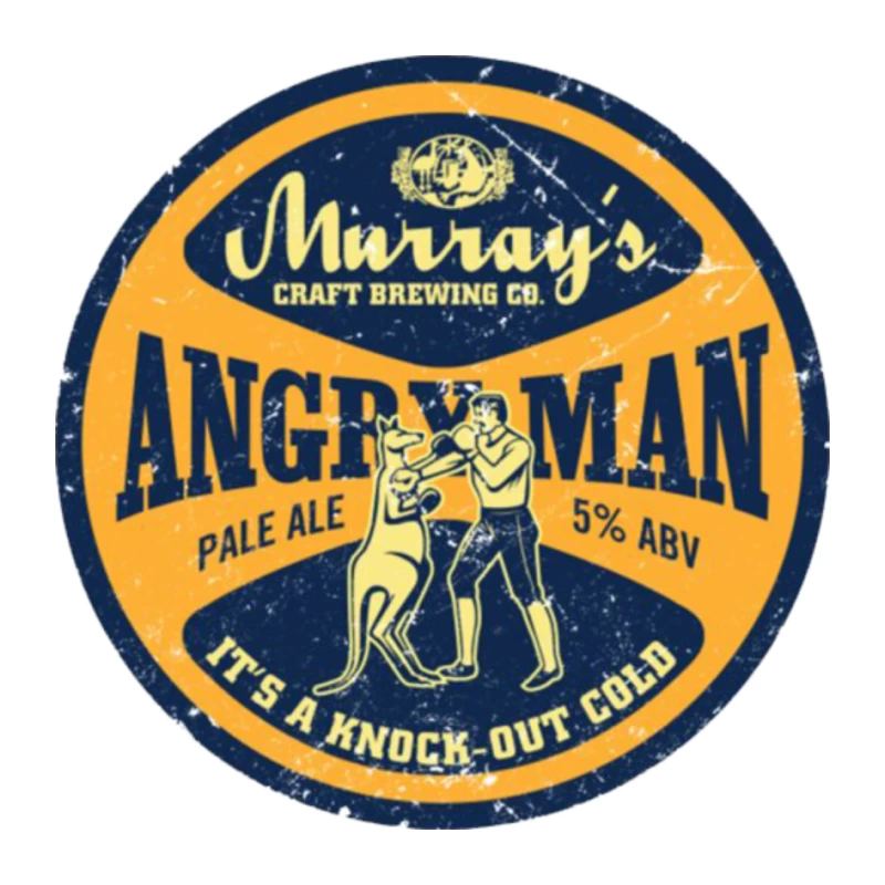 Angry Man Pale Ale Pin