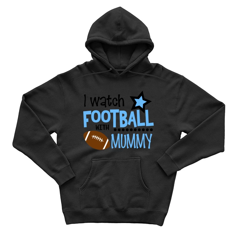 Regarder le football avec maman Homme Sweat à capuche