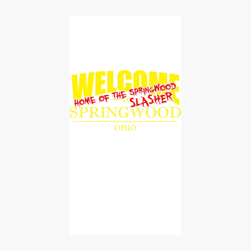 Welcome to Springwood iPhone Case