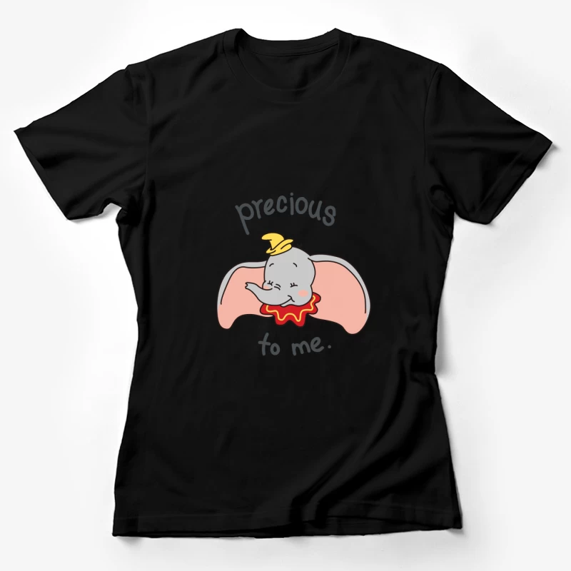 Niedlicher Elefant mit Hut Damen T-Shirt