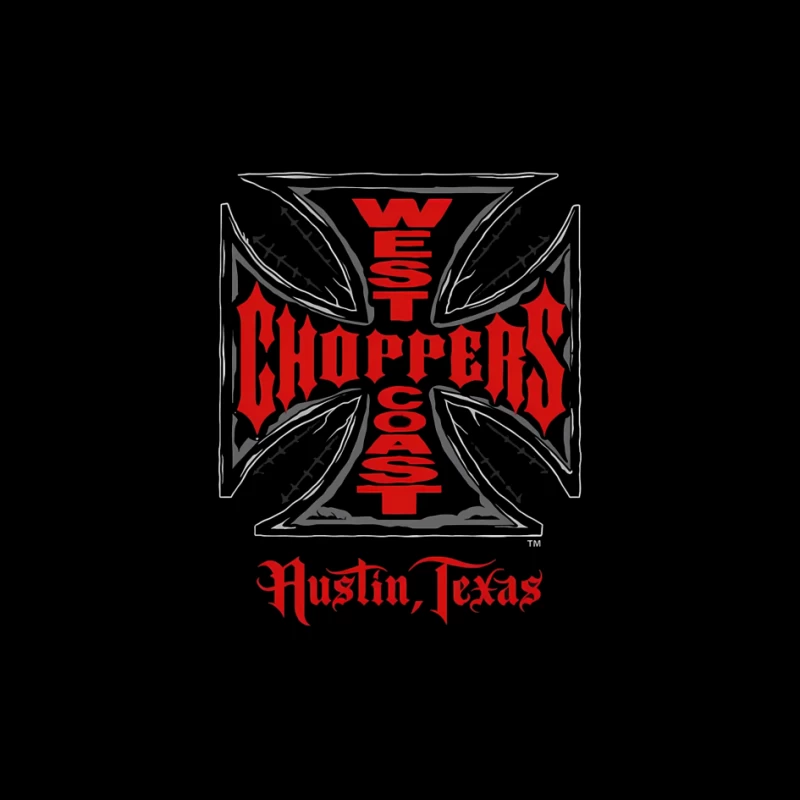 West Coast Choppers Austin Texas Custom Motorcycle Logo Pin