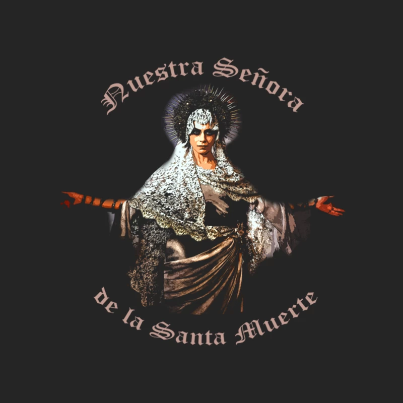 Santa Muerte Female Pullover Sweatshirt
