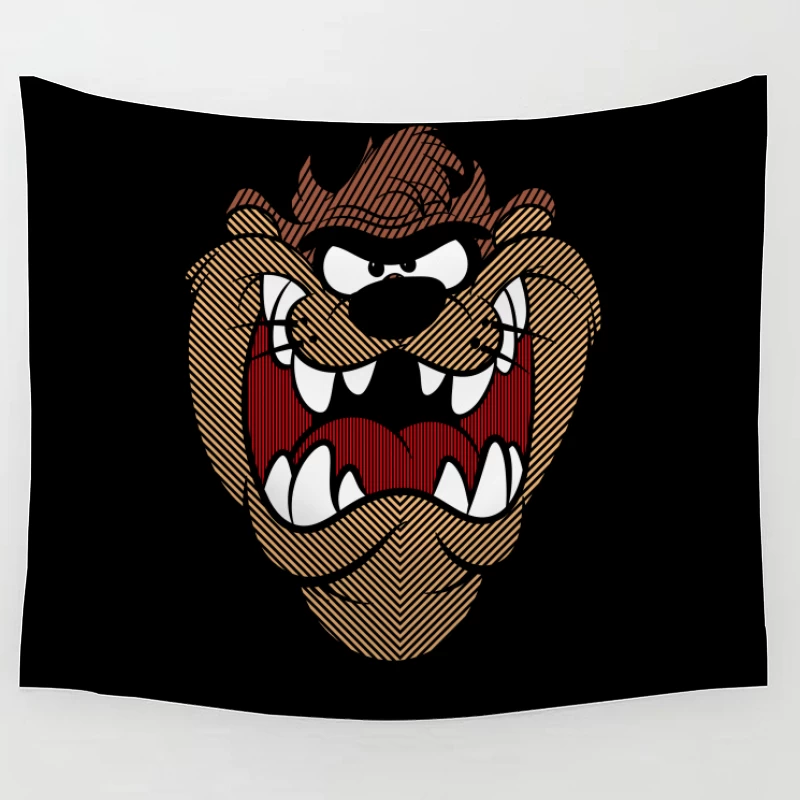 Taz the Tasmanian Devil Tapestry