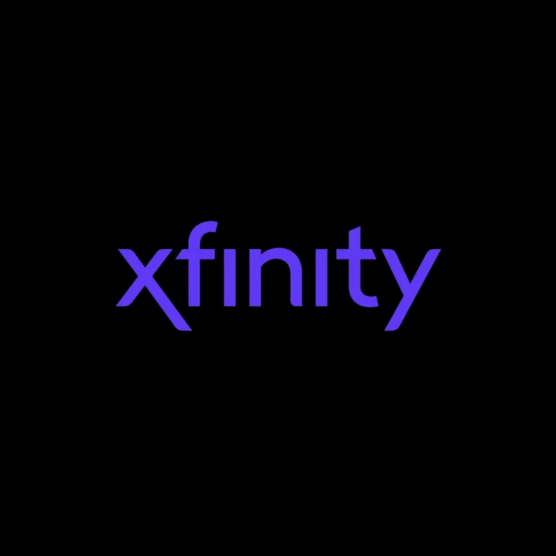 Purple Xfinity Corporate Logo Pin