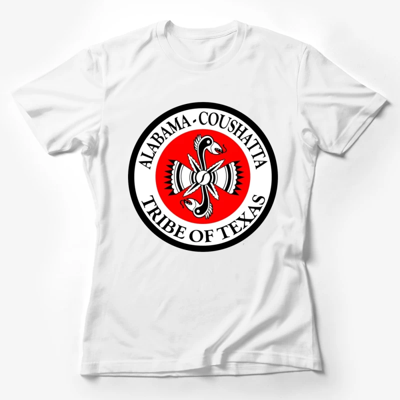 Alabama-Coushatta Tribe of Texas Official Seal Logo Female T-Shirt