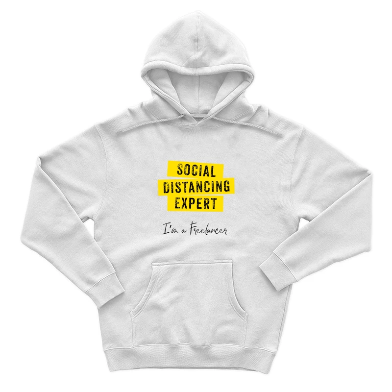 Expert en Distanciation Sociale Homme Sweat à capuche