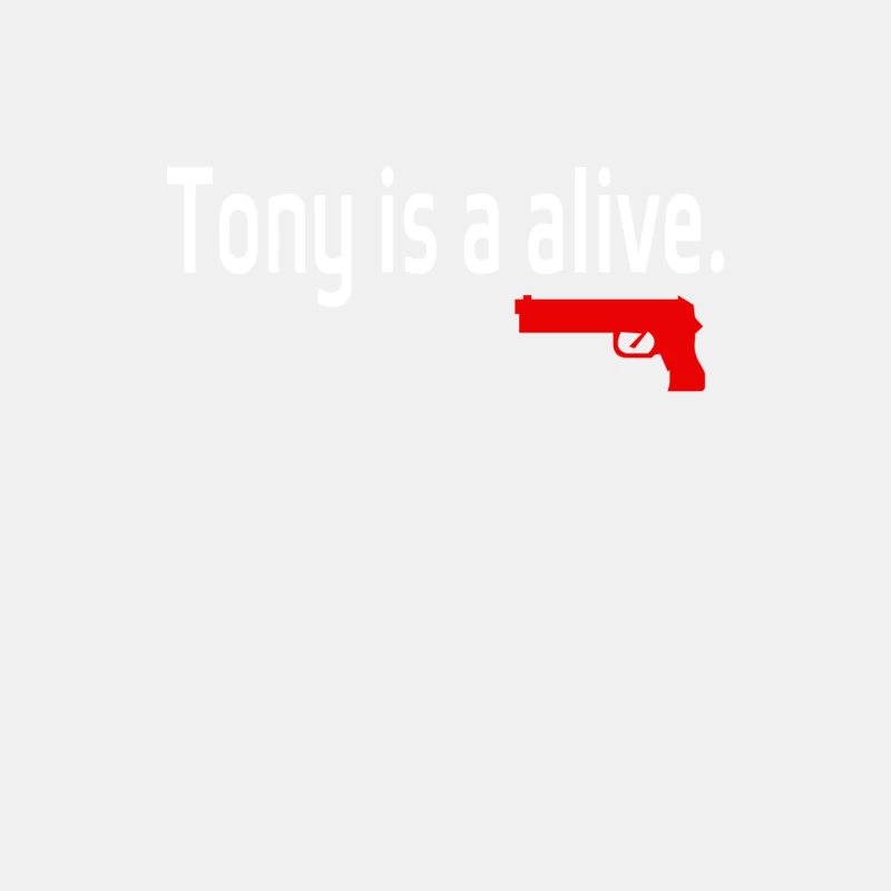 Tony is alive Sopranos Male Tank Top